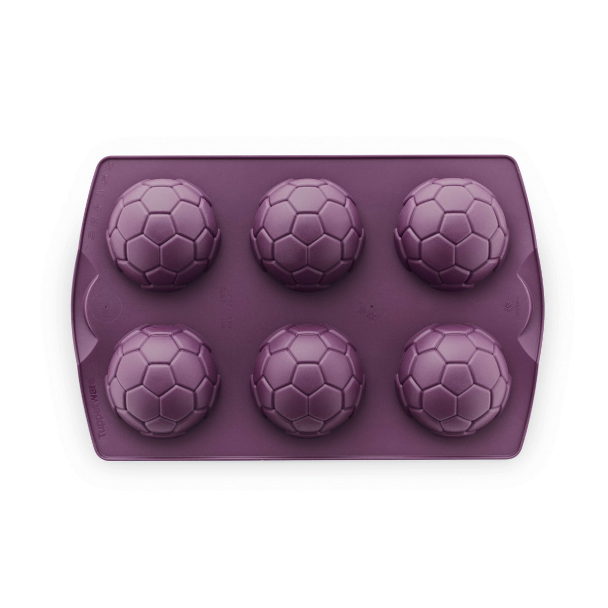 תבנית אפיה מסיליקון - מיני כדורגל
