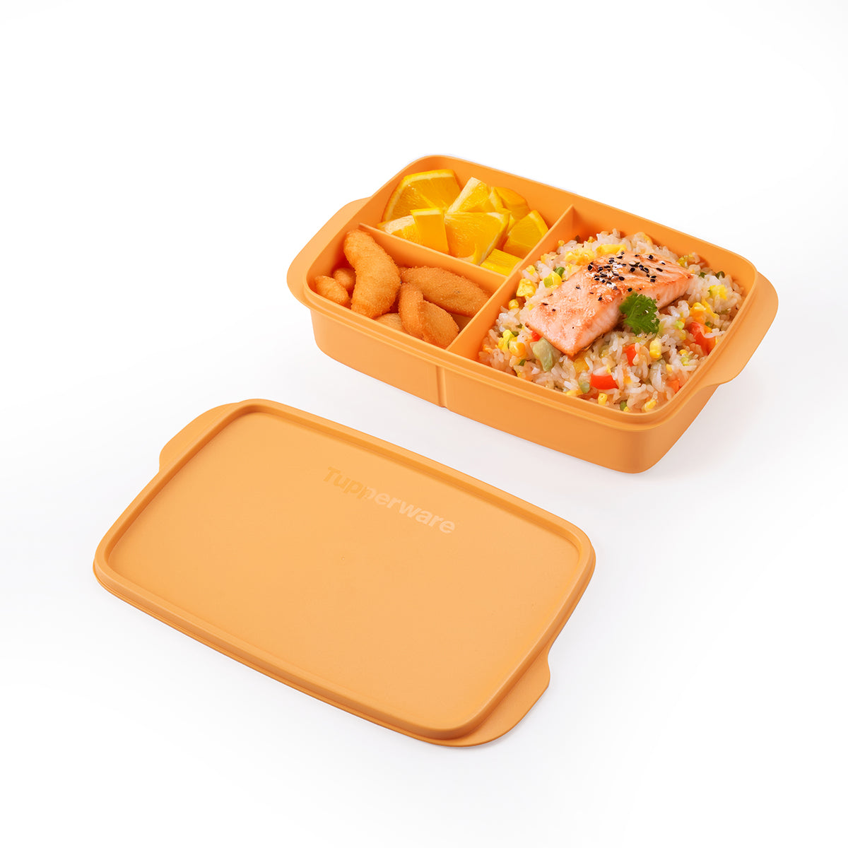 קופסת אוכל מחולקת 1 ליטר