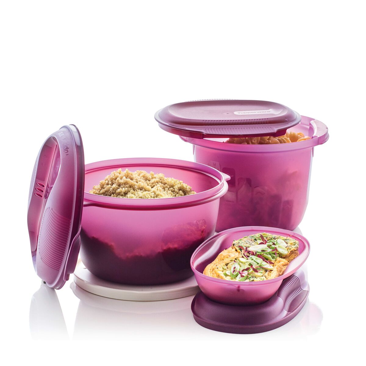 סיר פסטה עגול למיקרוגל 3 ליטר