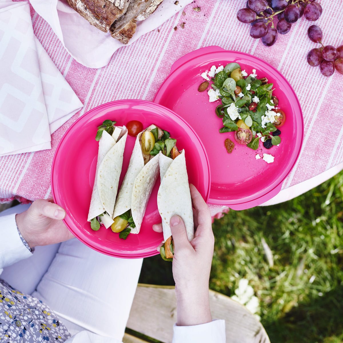 אלוהה צלחת כפולה