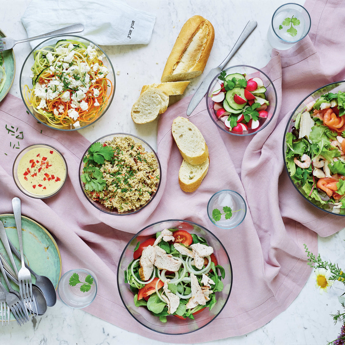 קערה שקופה 610 מ״ל (6075138015427)