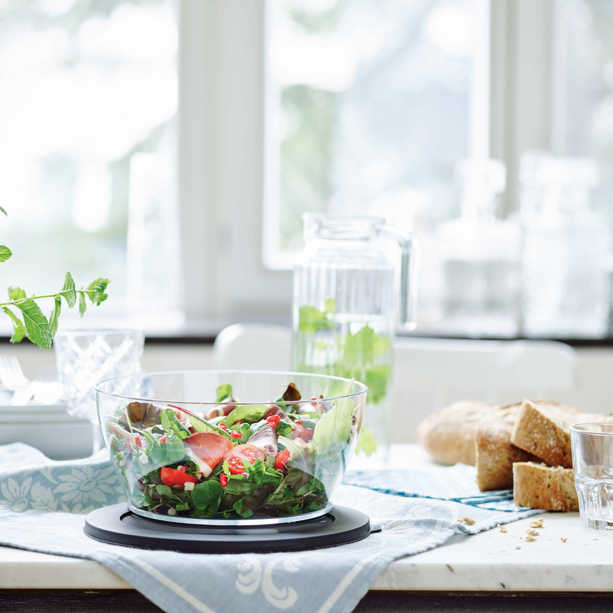 קערה שקופה אקו+ 2.4 ליטר