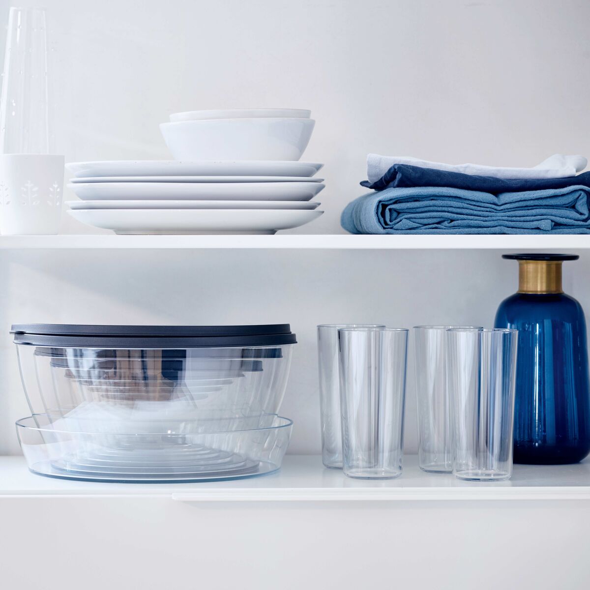 קערה שקופה אקו+ 610 מ״ל