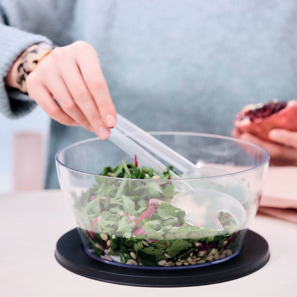 קערה שקופה אקו+ 2.4 ליטר