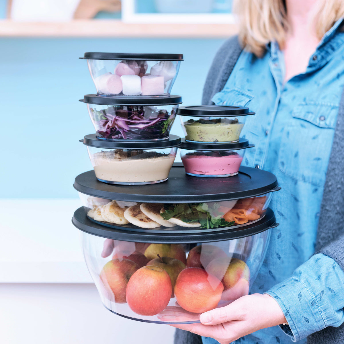 קערה שקופה 6 ליטר (6692981702851)