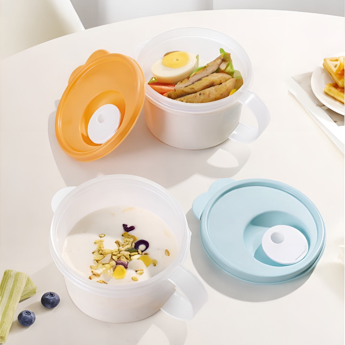 קריסטל דור I קערת מרק סט (2)